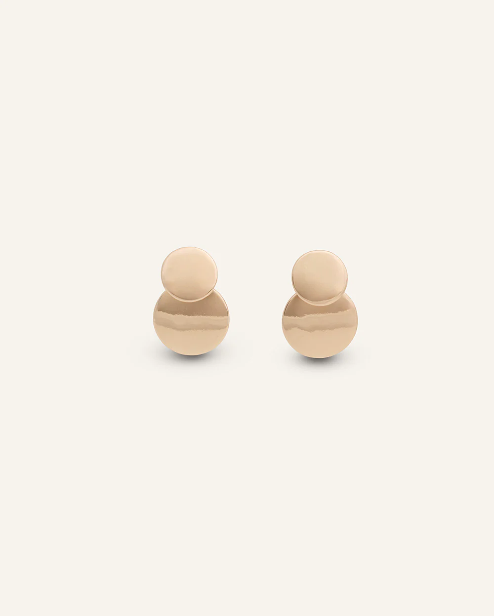 Aretes Drop Premium Bañado en Oro Dorado - Image 2