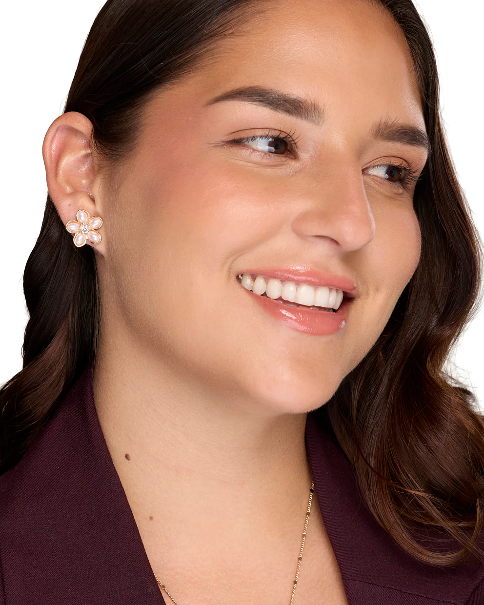 Aretes Moda Bloom Dorado