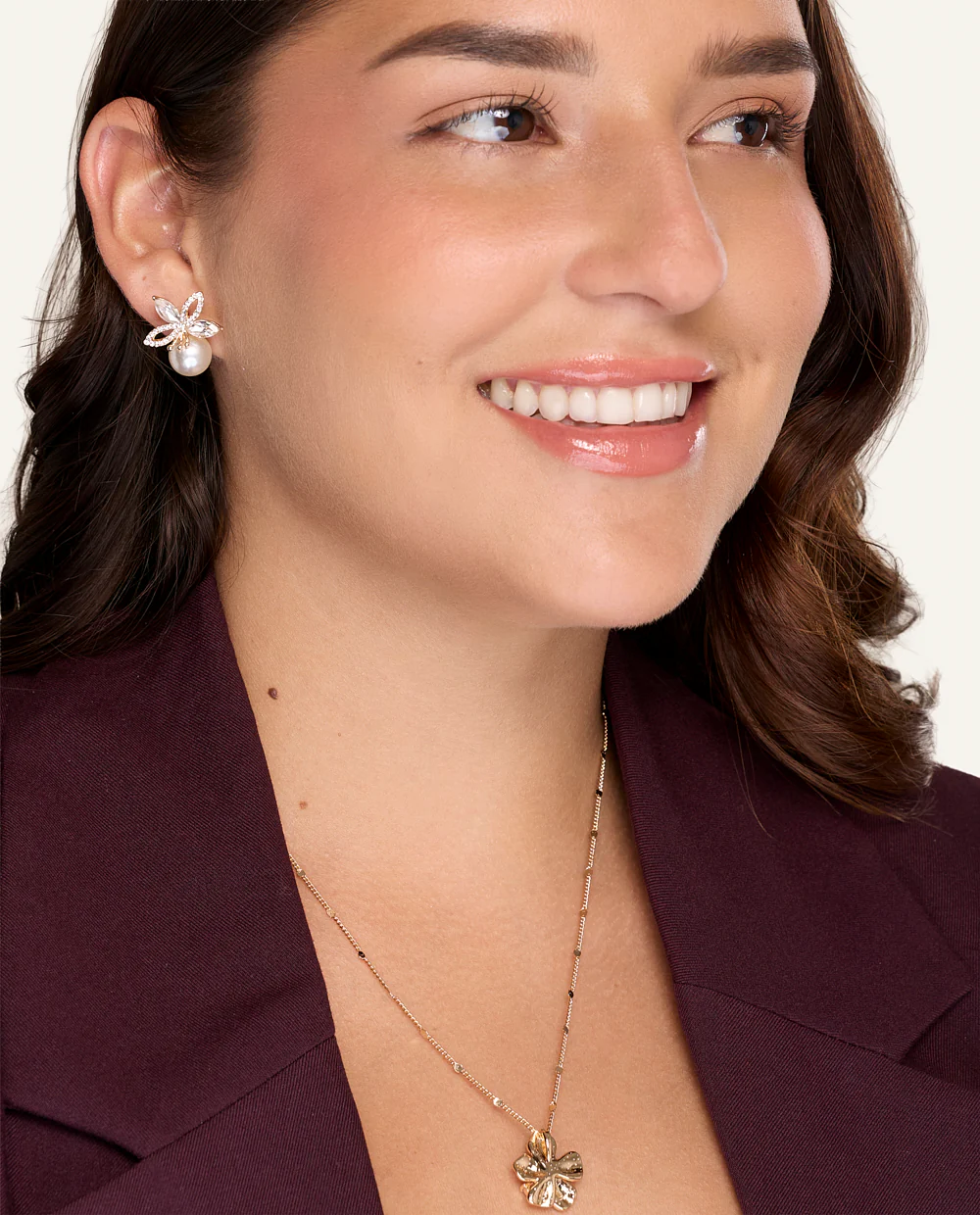 Aretes Moda Dorado - Image 2