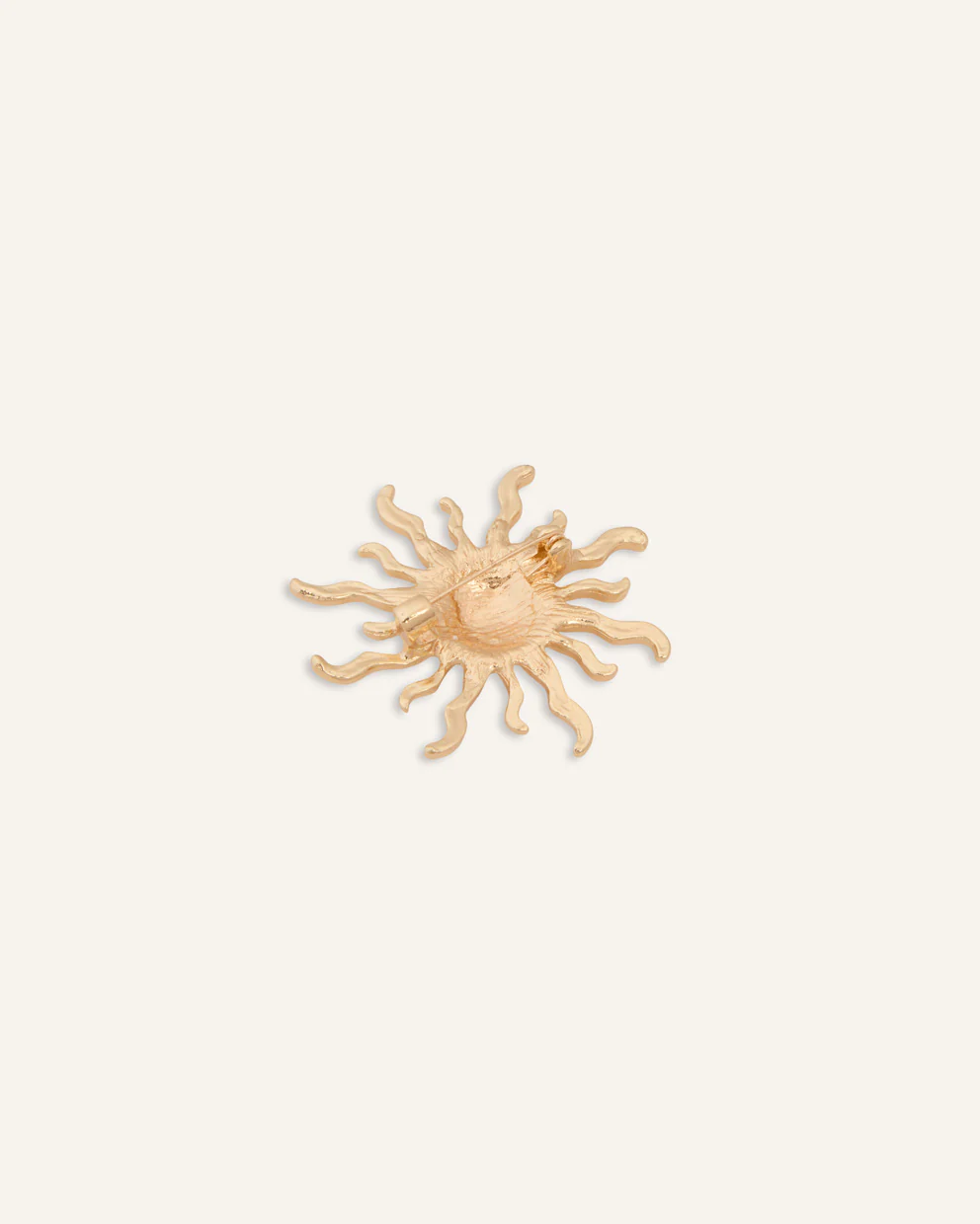 Broche Moda Sol Dorado - Image 3