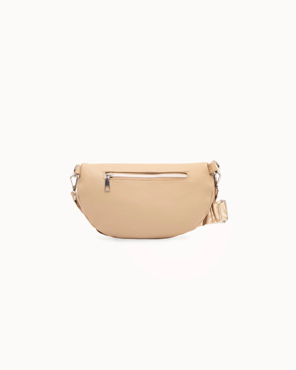 Canguro PU Moda Con Correa Ajustable Beige - Image 5