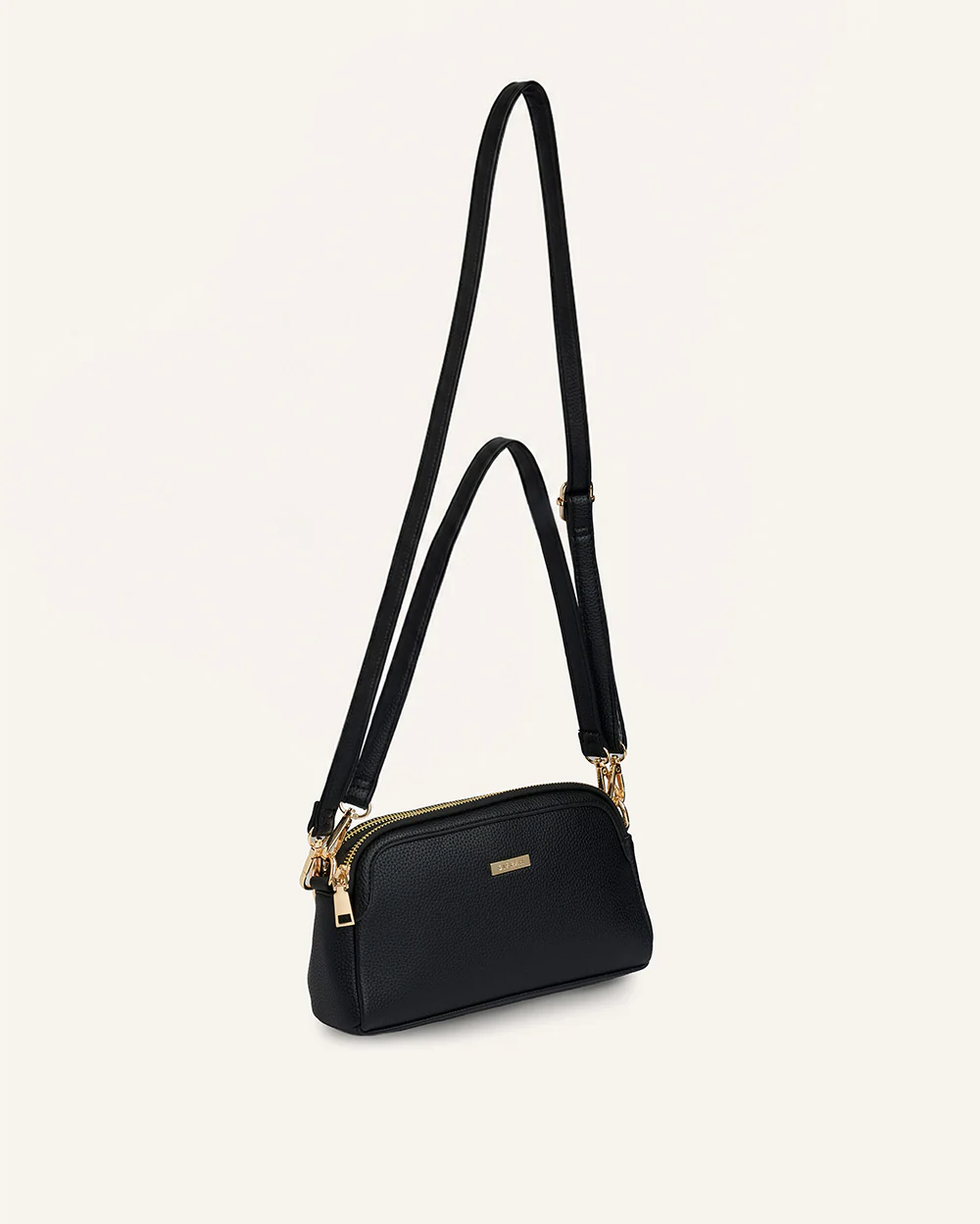Cartera Baguette Crossbody Pu Negro - Image 4