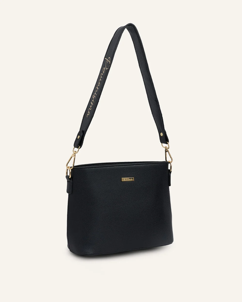 Cartera Balde Crossbody Pu Peruanísima Negro - Image 3