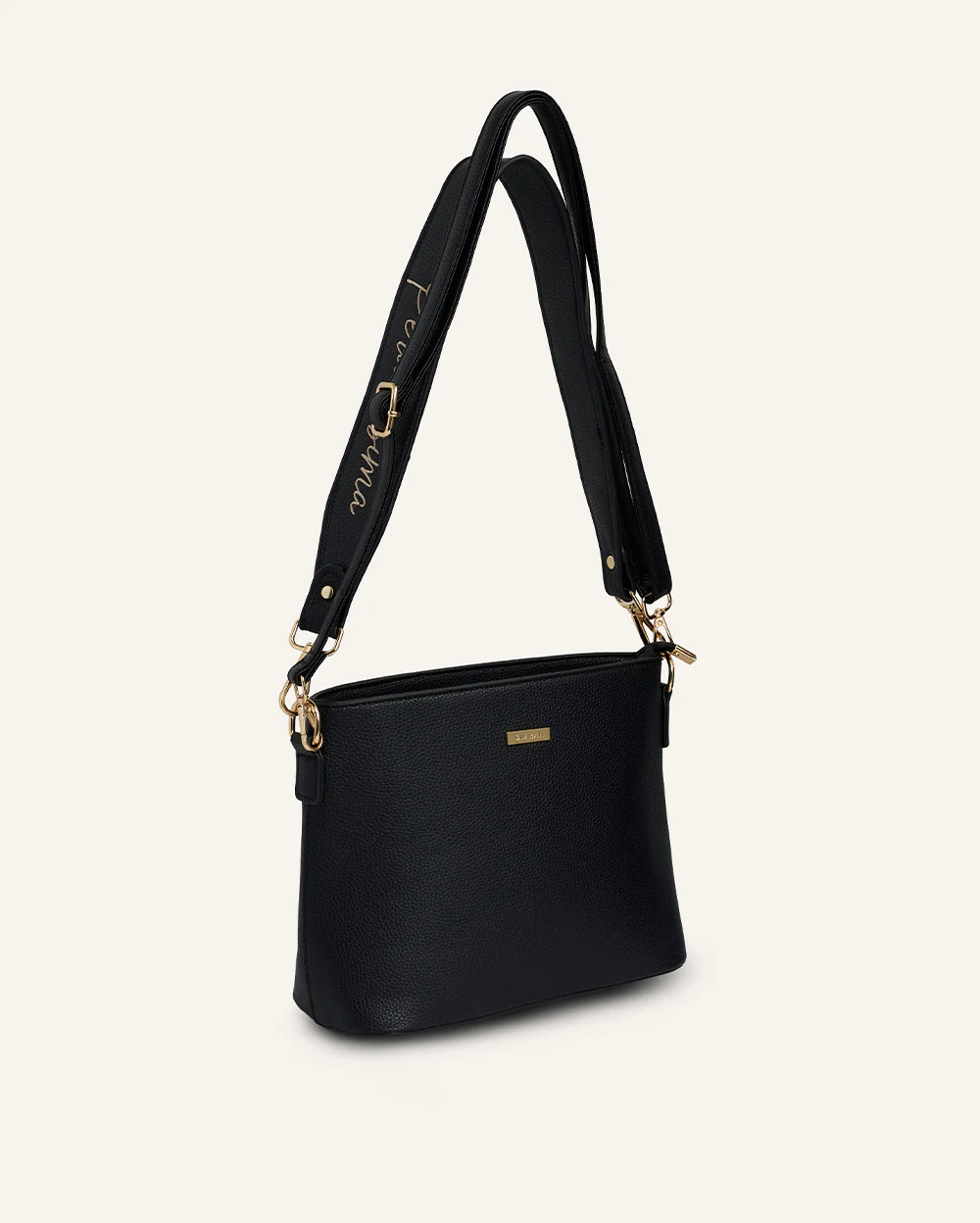 Cartera Balde Crossbody Pu Peruanísima Negro - Image 4