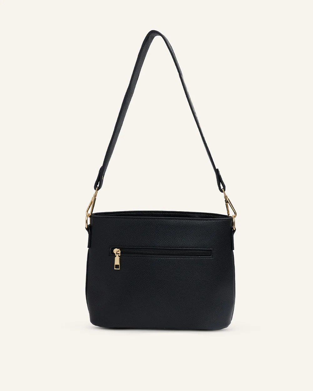 Cartera Balde Crossbody Pu Peruanísima Negro - Image 5