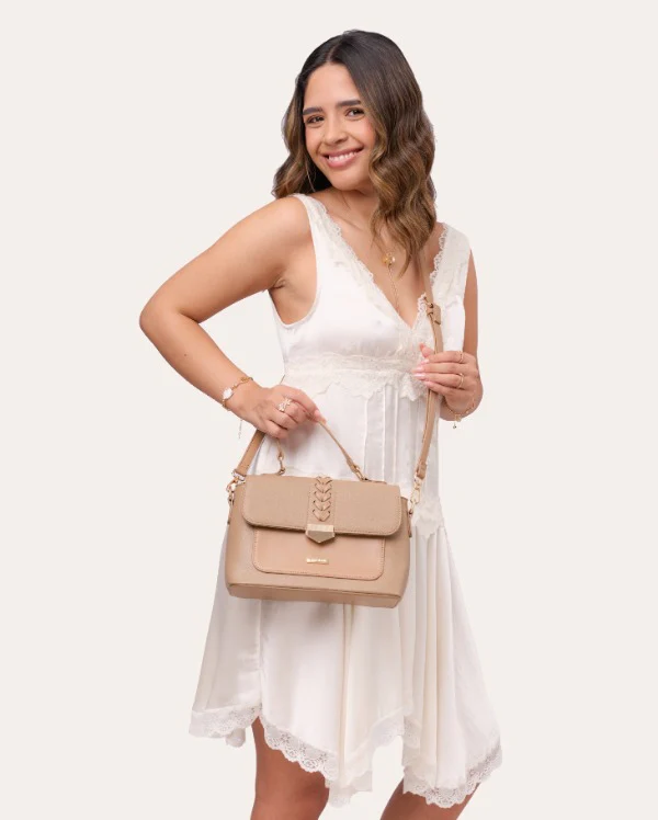Cartera moda Beige - Image 4
