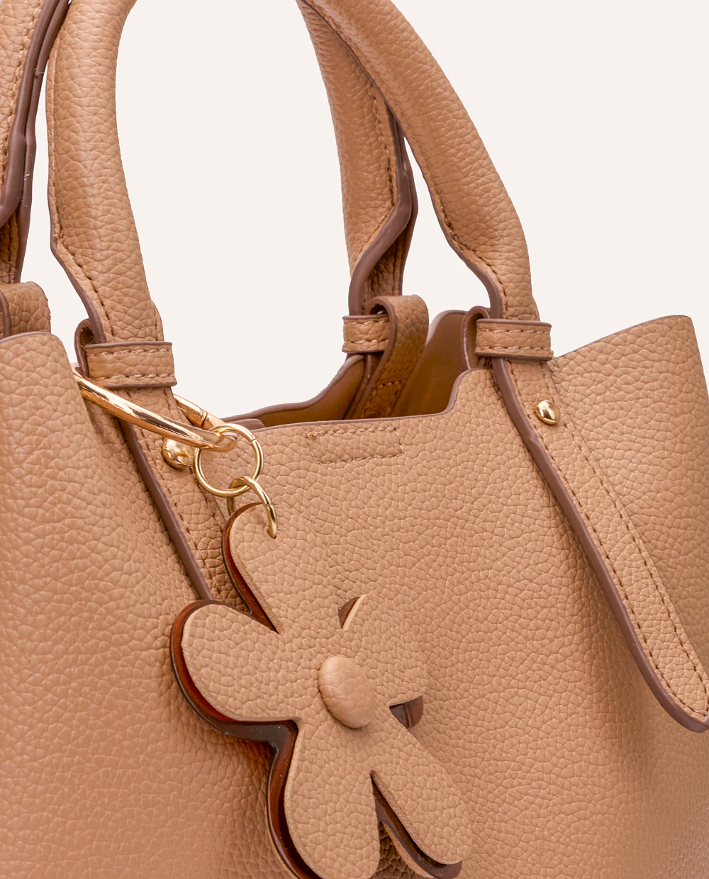 Cartera Moda Bloom Beige - Image 3