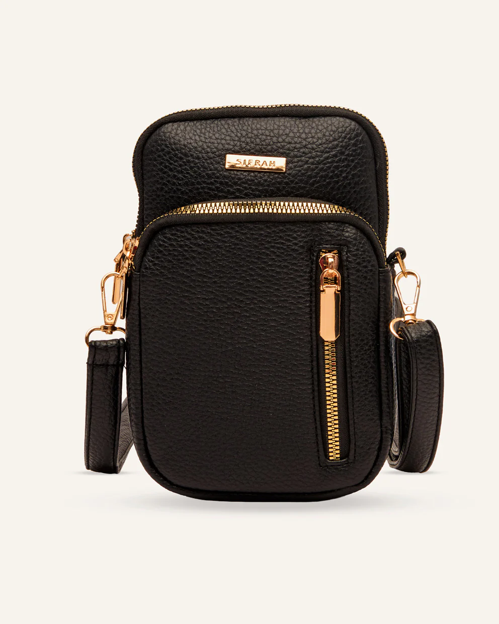 Cartera Porta Celular PU Moda Negro - Image 2