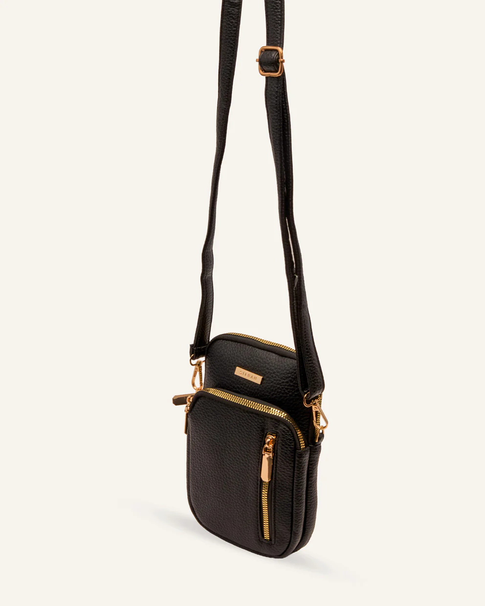 Cartera Porta Celular PU Moda Negro - Image 3