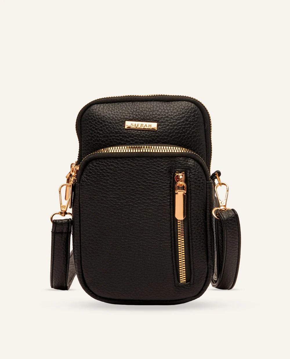 Cartera Porta Celular PU Moda Negro - Image 4