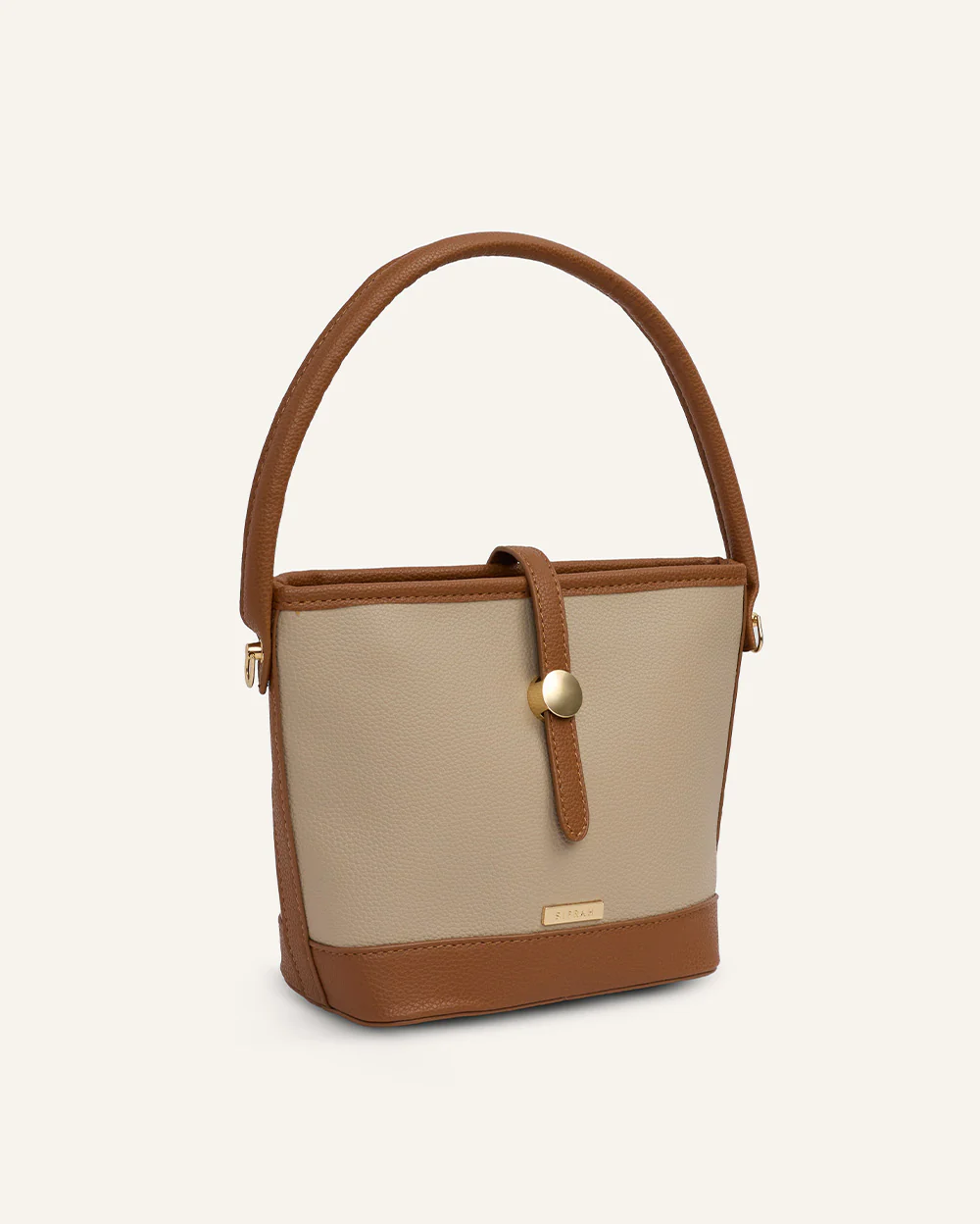 Cartera Pu Balde Beige - Image 3