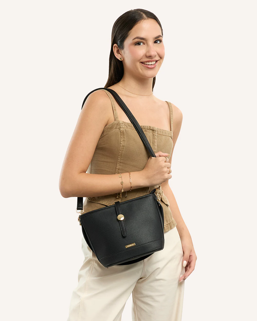 Carteras negras para mujer