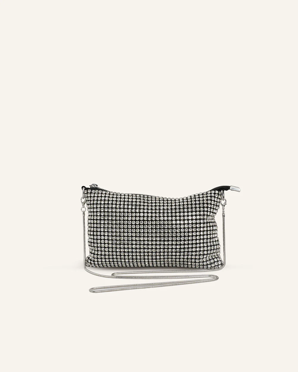Cartera Vanité Crossbody Plateado - Image 3