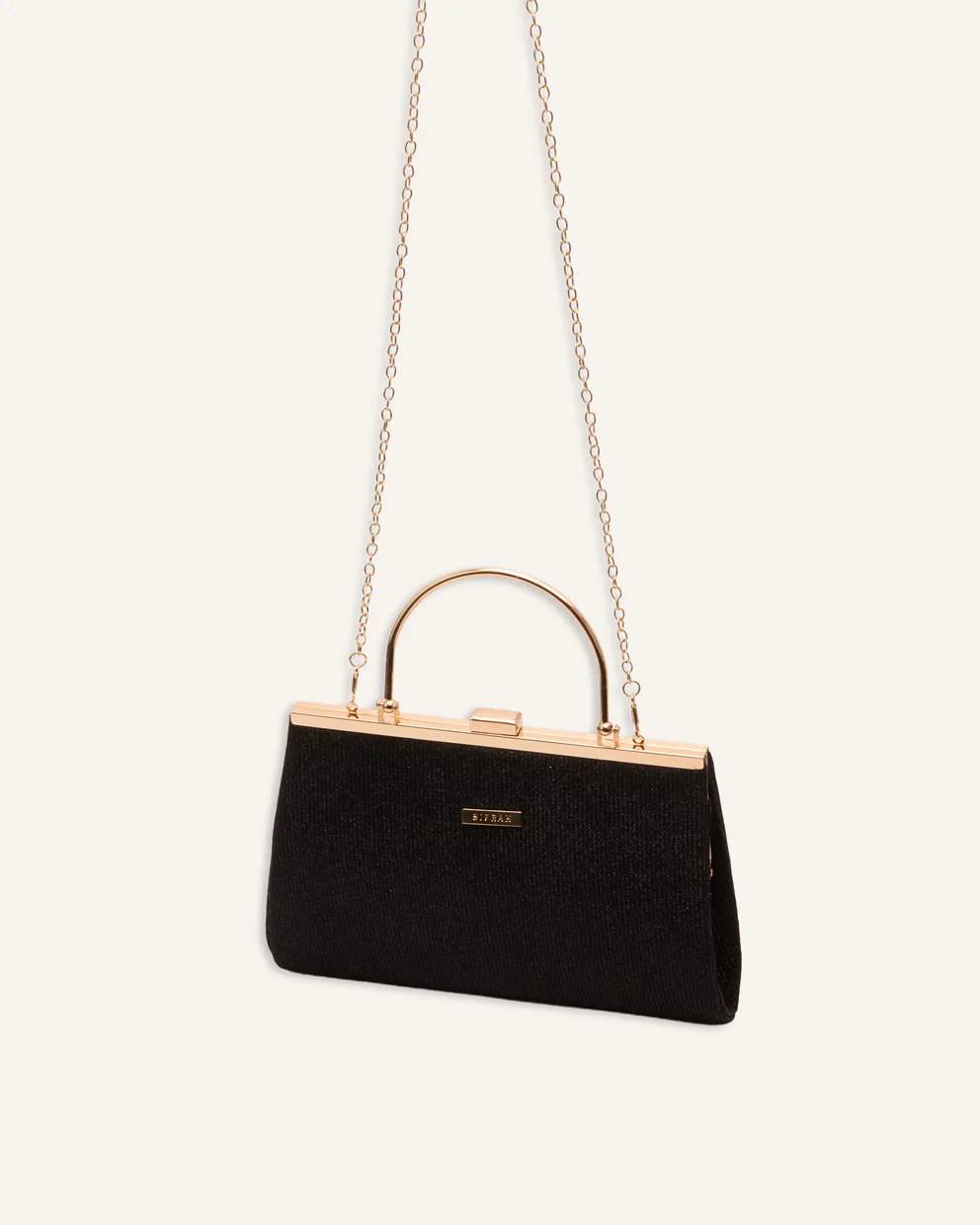 Cartera Vanité Glow Shine Dorado - Image 3