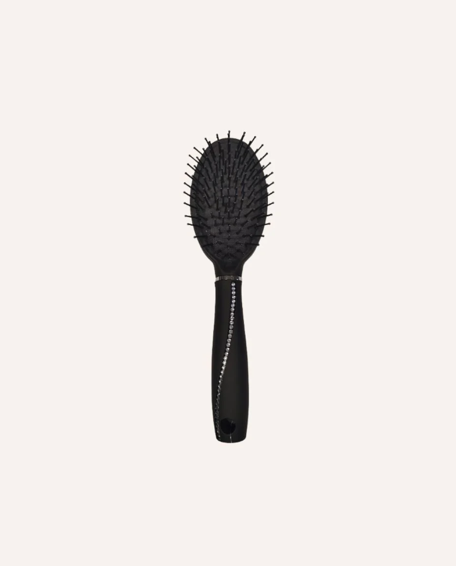 Cepillo de Cabello Con Espejo Negro