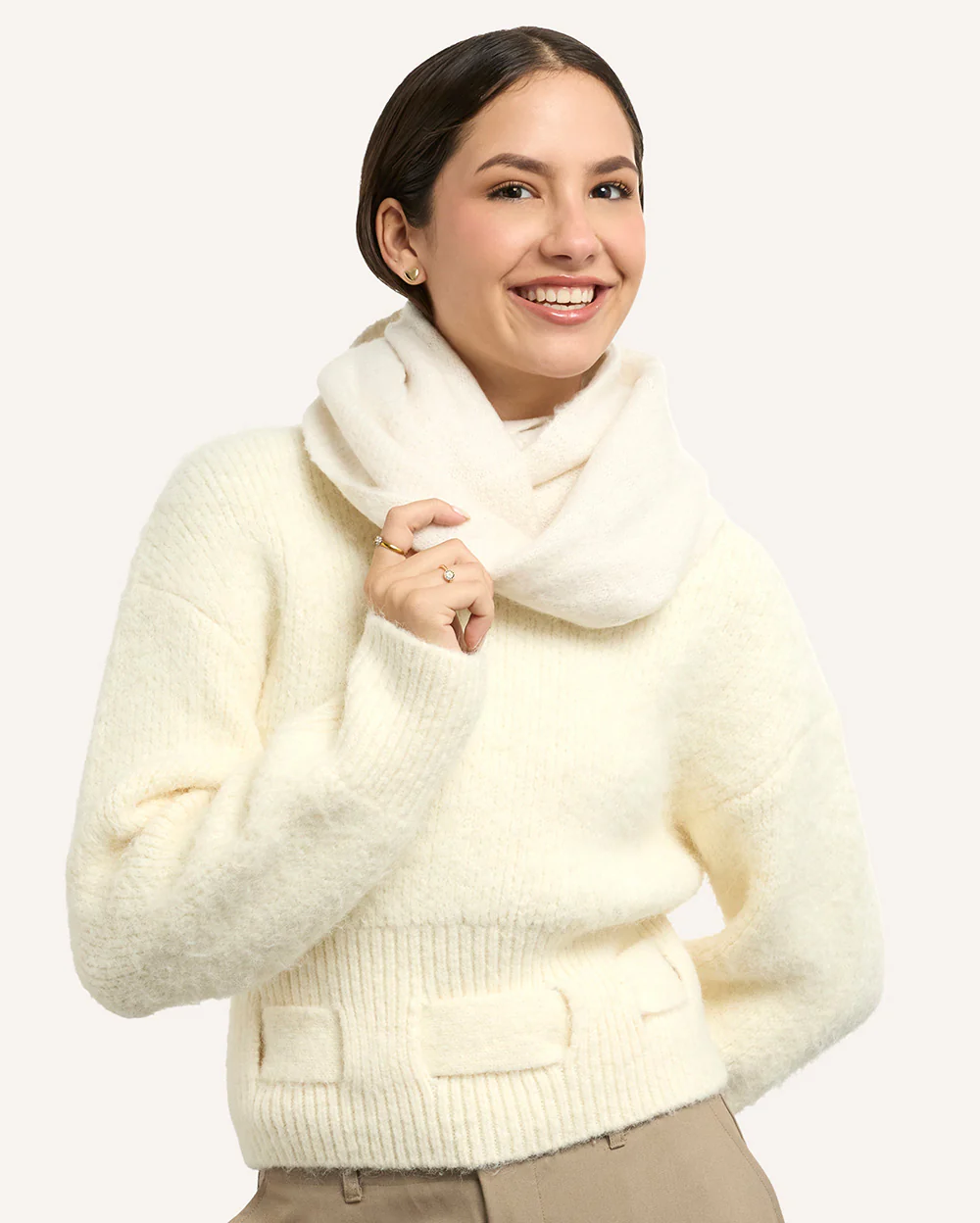Cuellera Moda Soft Perla