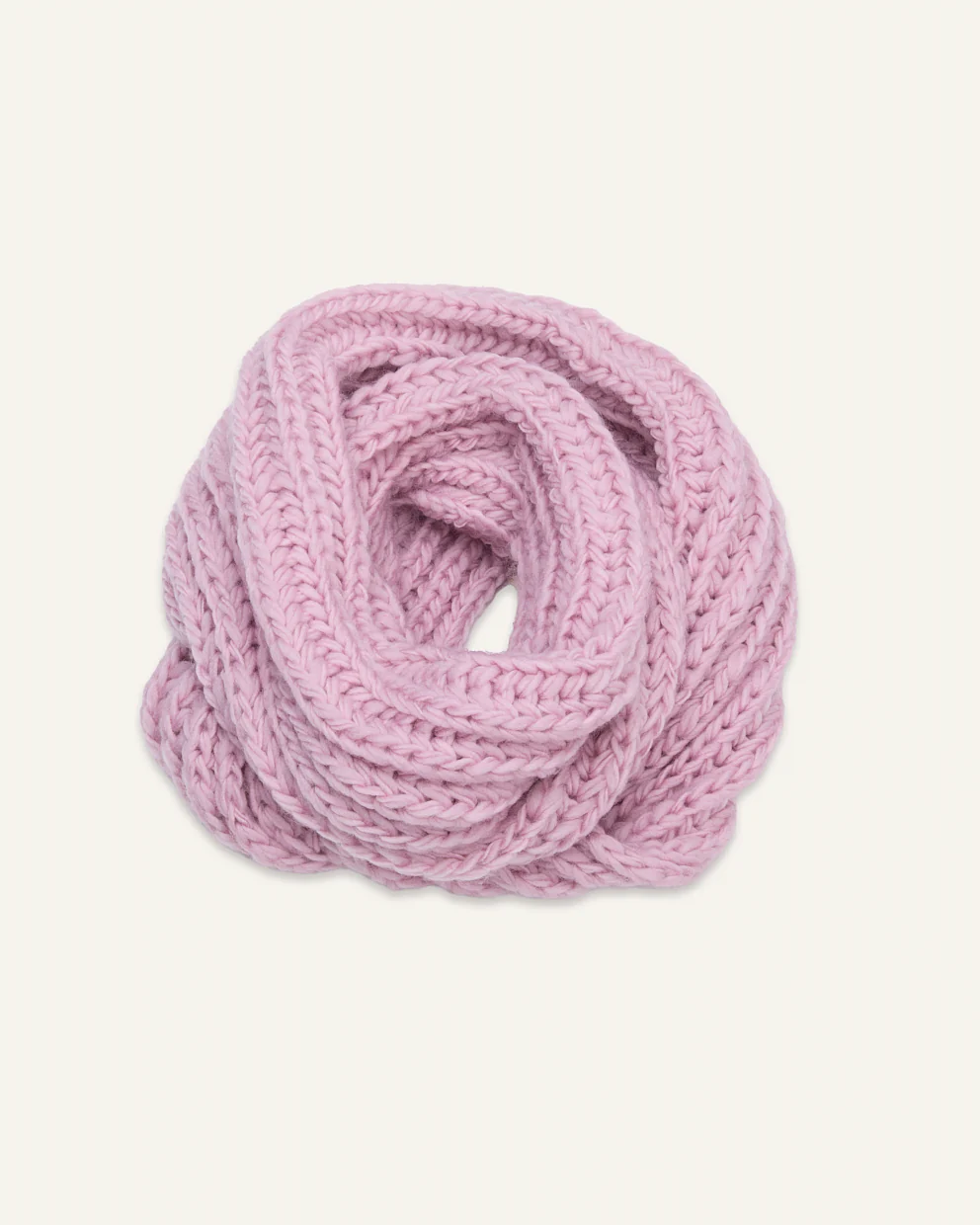 Cuellera Tejido Soft Rosa