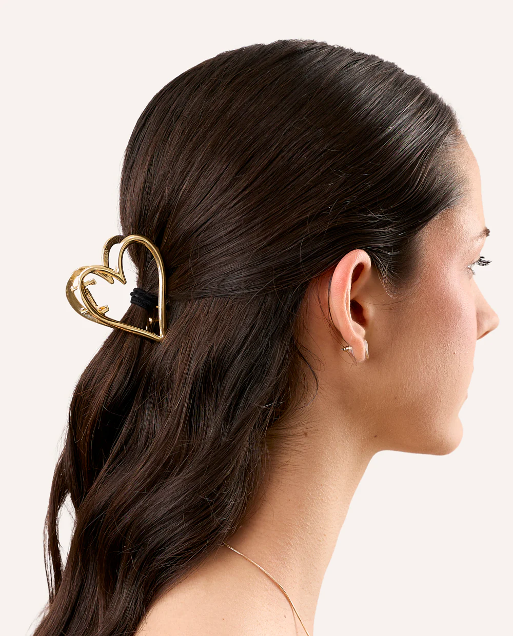 Gancho de corazón dorado - Image 3