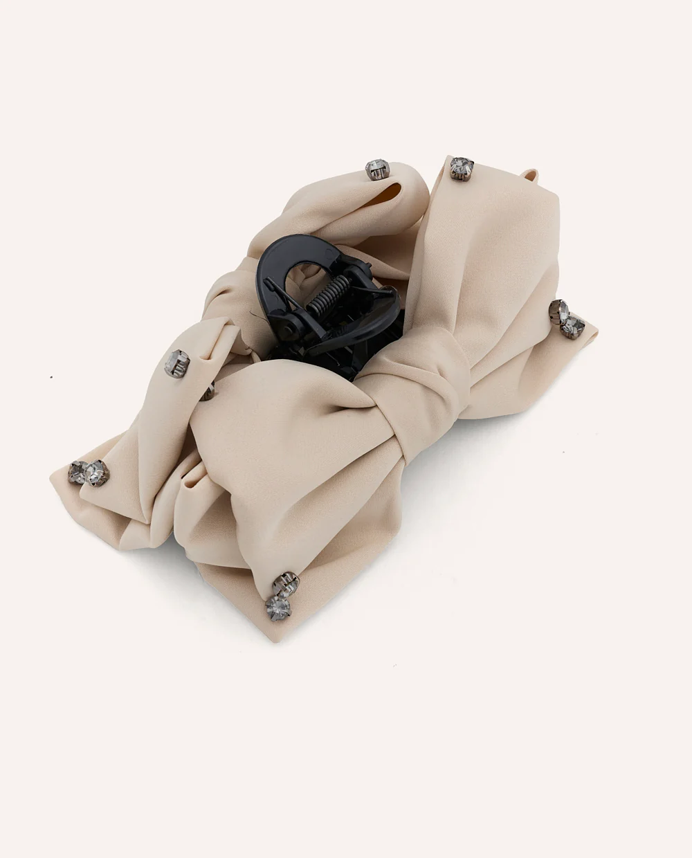 Gancho Trendy Moño Beige