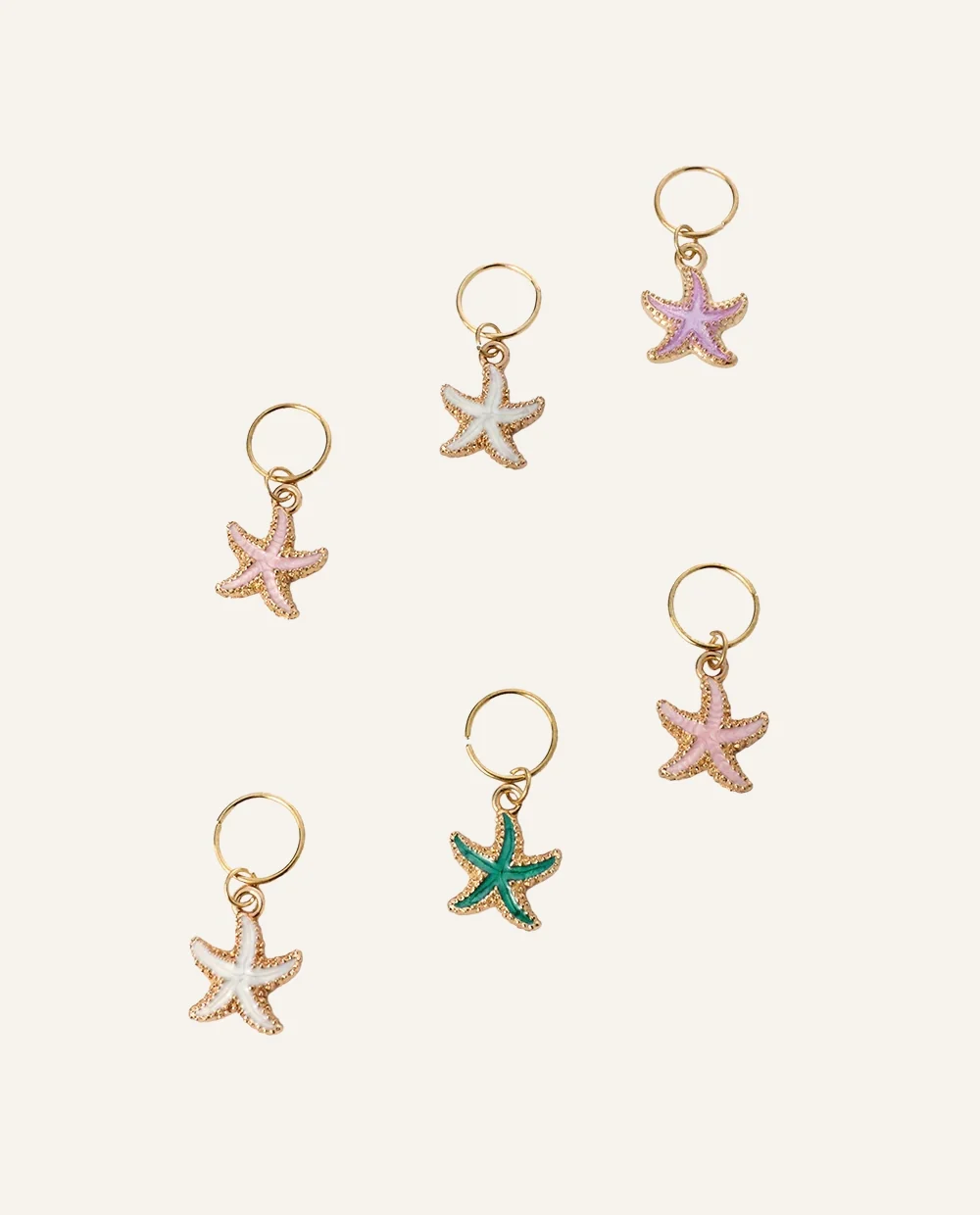Ganchos para cabello estrella de mar
