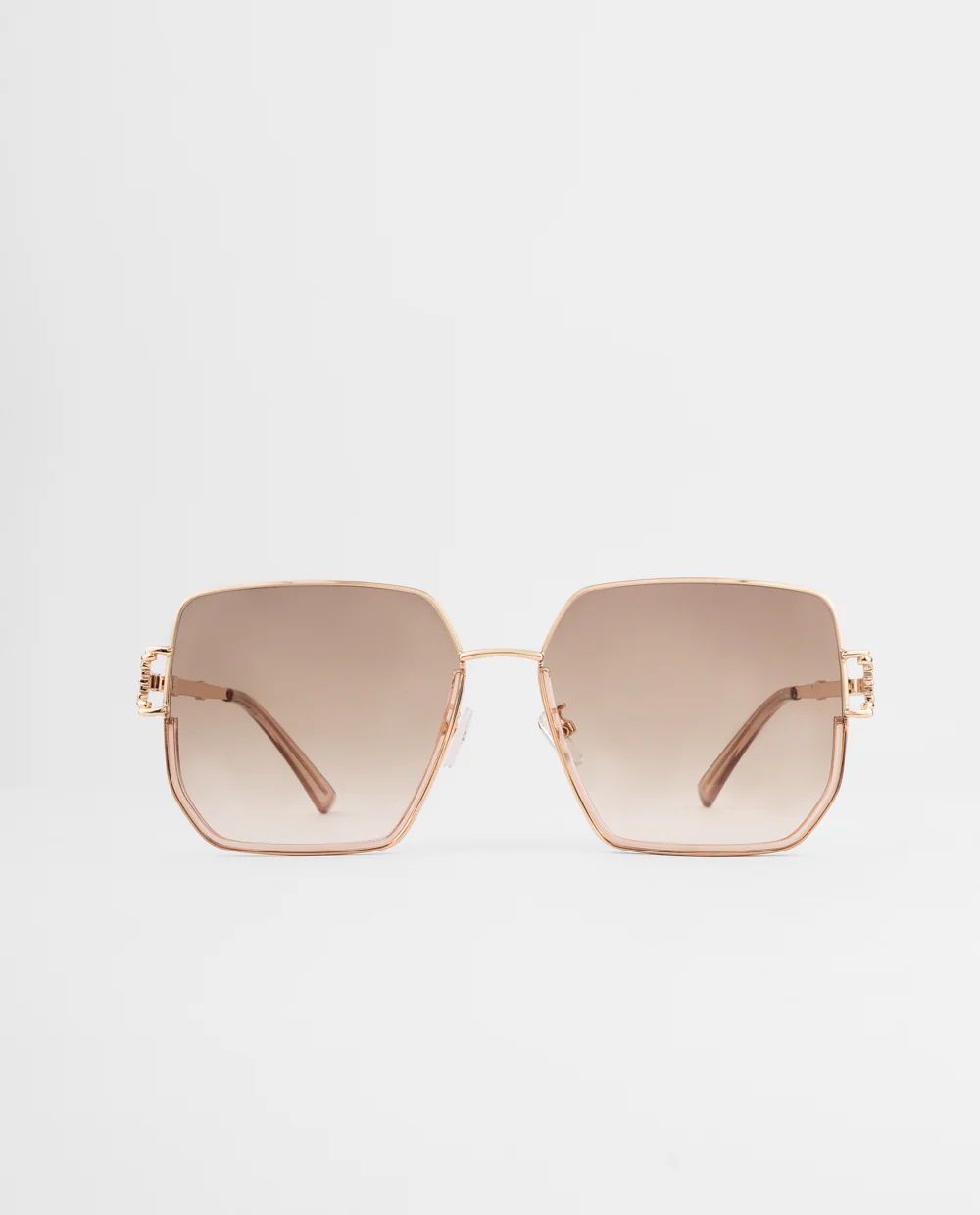 Lentes de sol cuadrados rosados