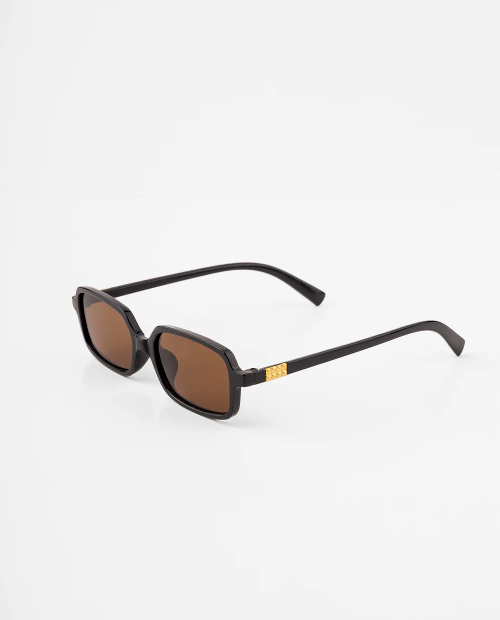 Lentes rectangulares marrón - Image 2