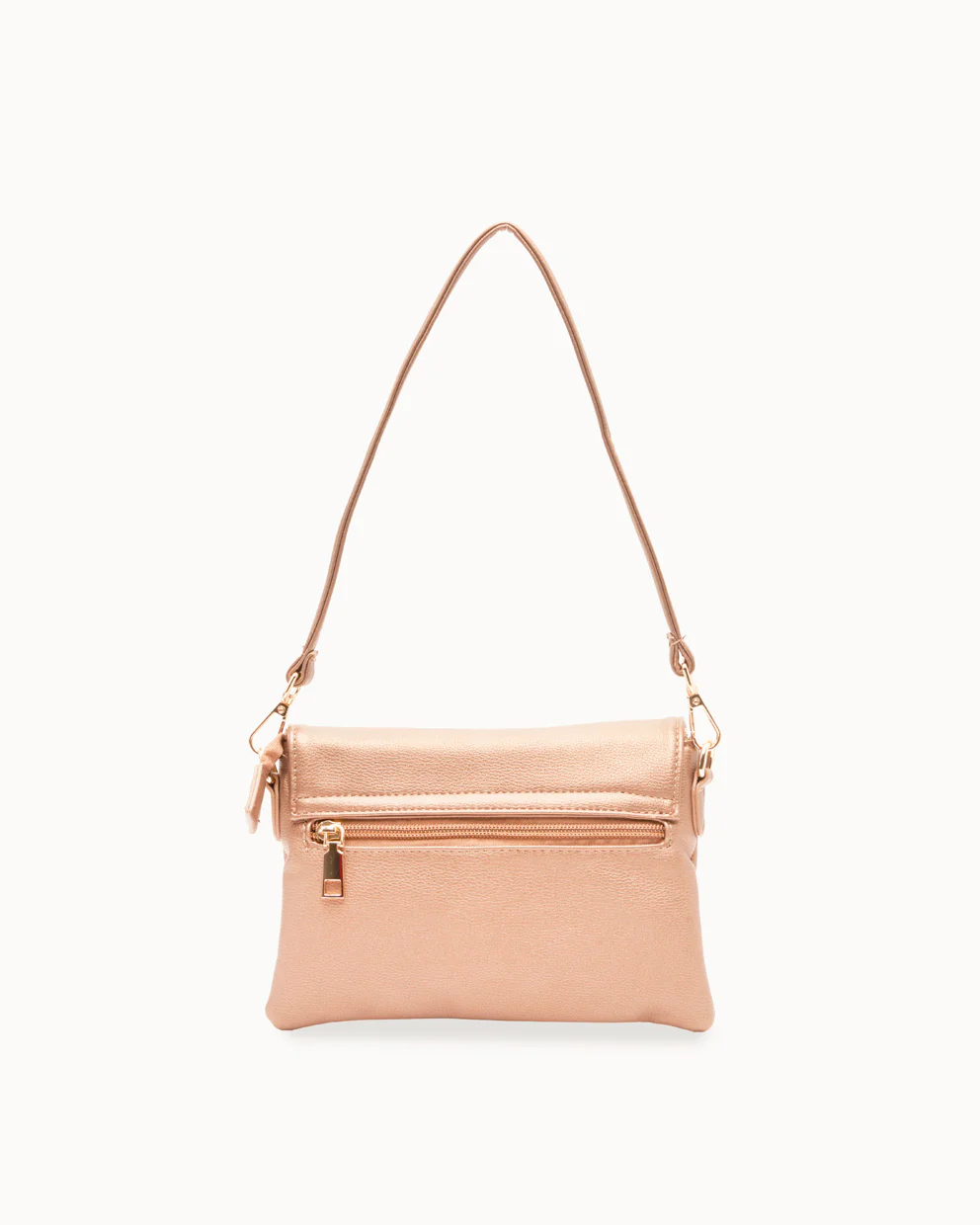 Mini Cartera PU Moda Crossbody Dorado Naranja - Image 5