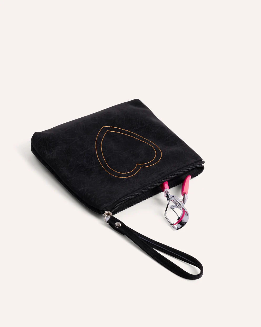Neceser Porta Cosméticos Corazón Negro