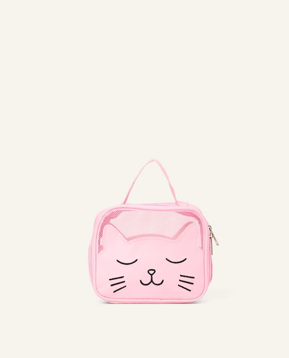 Neceser Portacosmético Pets Gato Rosado