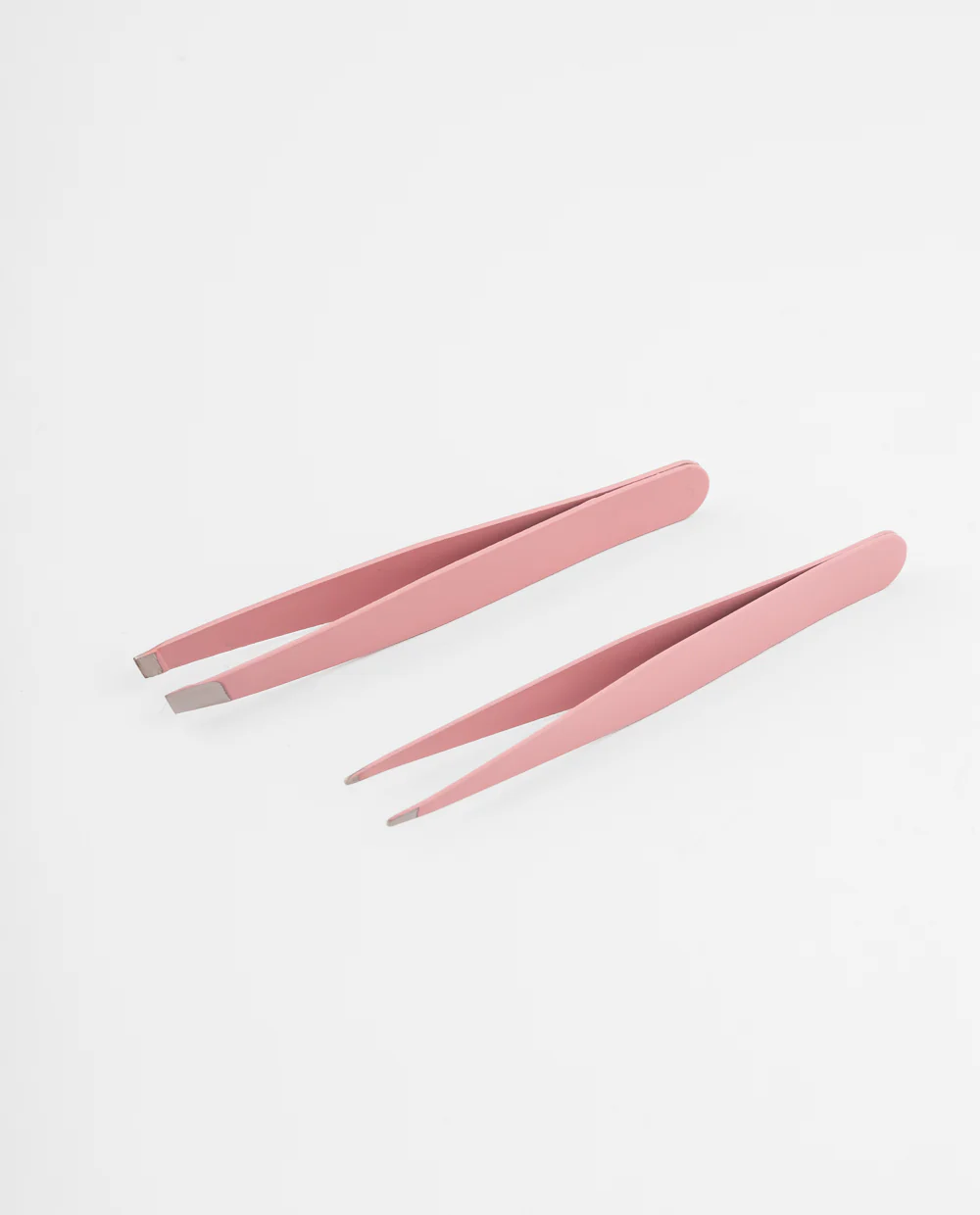 Pinzas de cejas rosadas