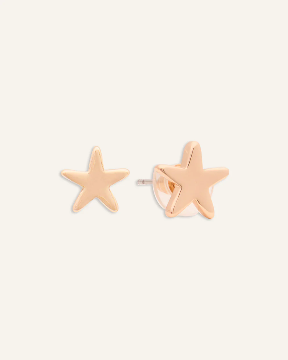 Set Collar + Arete Premium Bañado en Oro Estrellas Dorado - Image 3