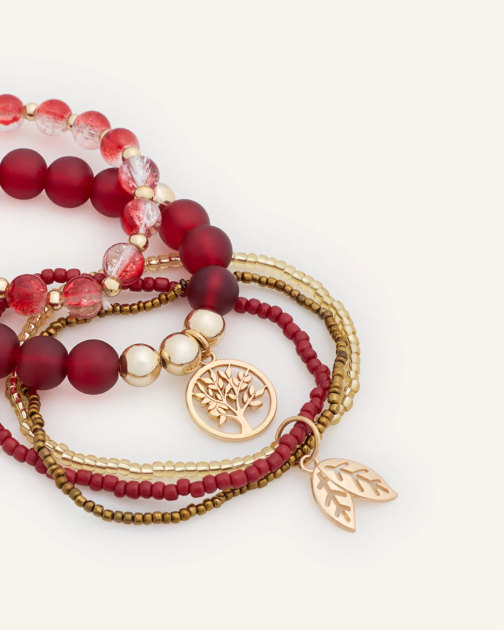Set Pulseras Trendy Dorado - Image 2